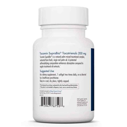 Tocomin SupraBio Tocotrienols 200 Mg, ARG